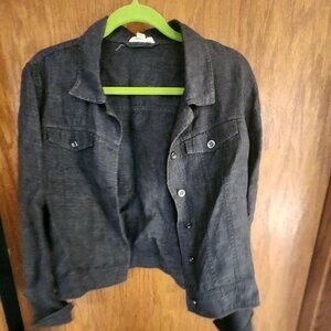 Eileen Fisher linen jacket